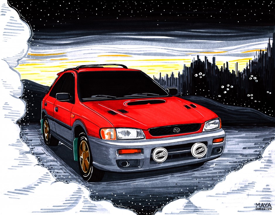 Maya U's 1997 Impreza Outback Sport