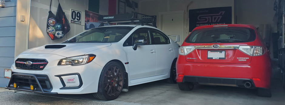 Carlon A's 2020 Impreza WRX STI Series White