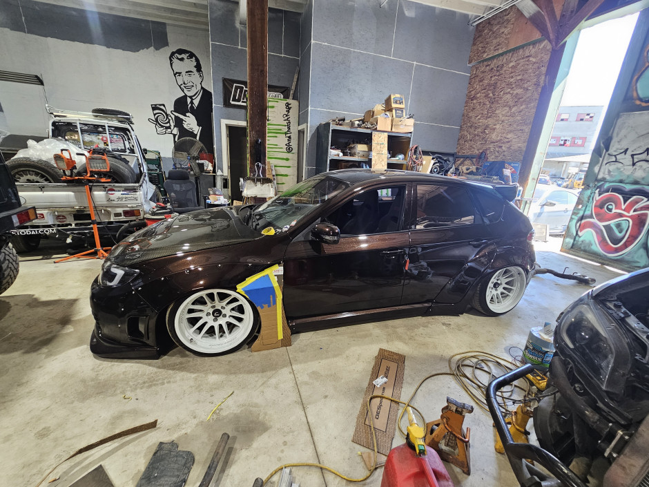 Koby R Chavez's 2009 Impreza WRX STI STI hatchback wide b