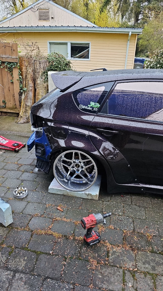 Koby R Chavez's 2009 Impreza WRX STI STI hatchback wide b